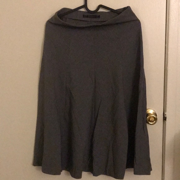 Zara midi grey skirt - Picture 1 of 3